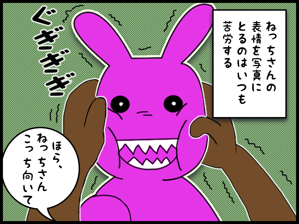 ４コマ漫画　うちのねっちさん　６５