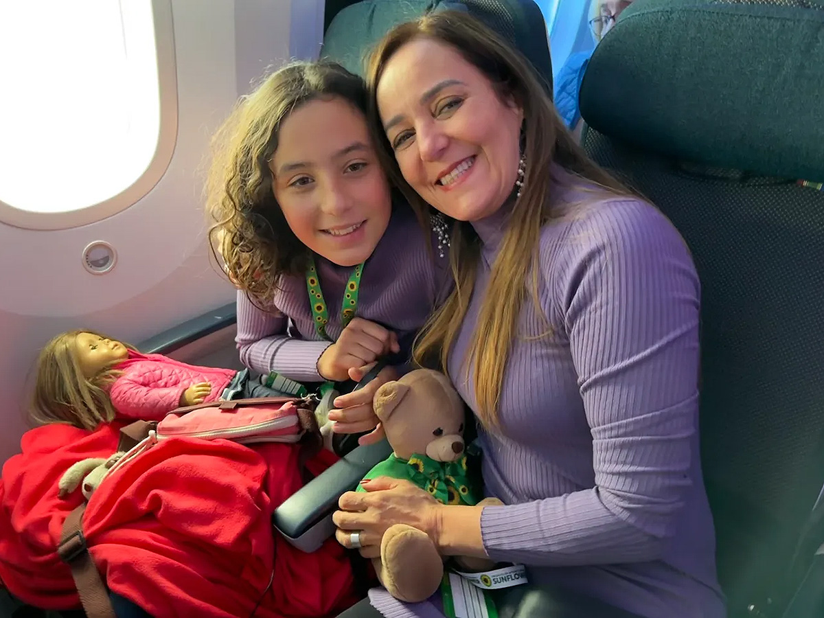 自閉症の娘と母は認定の航空会社とホテルで快適な旅行ができた