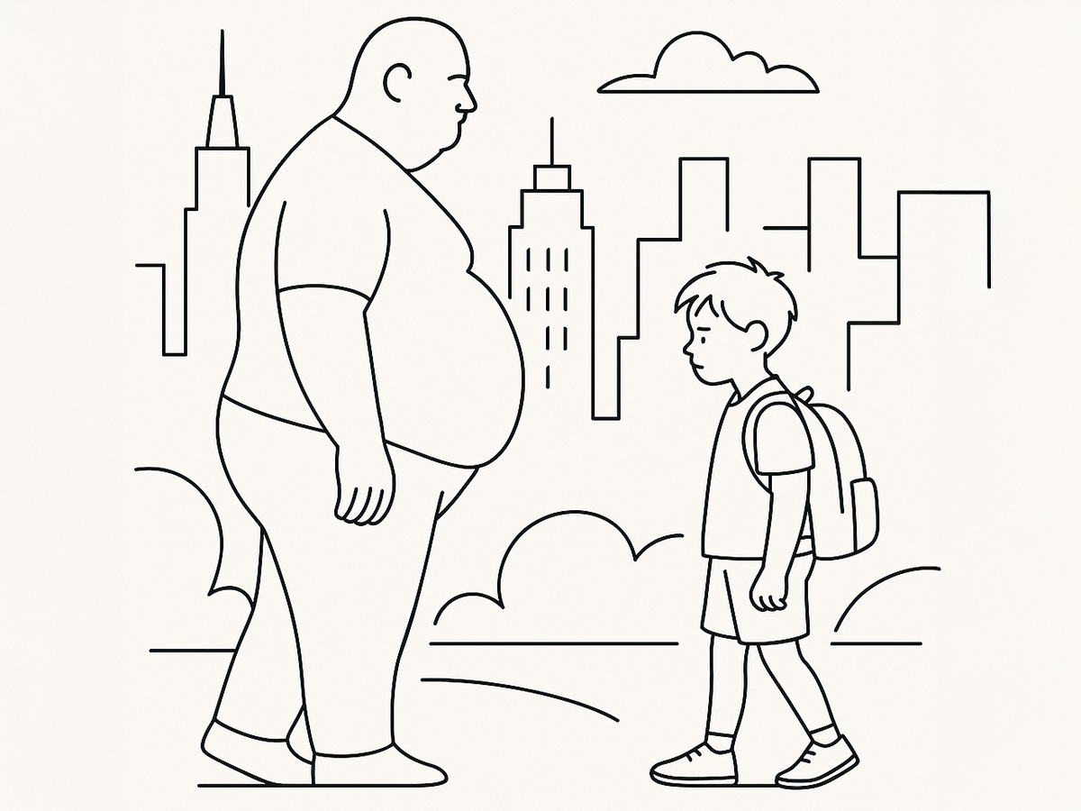 ADHD→運動不足→肥満。都市環境で見えた因果関係。研究
