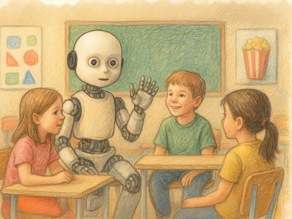 自閉症の子とロボットがふれあうと、気持ちをわかる力が伸びた