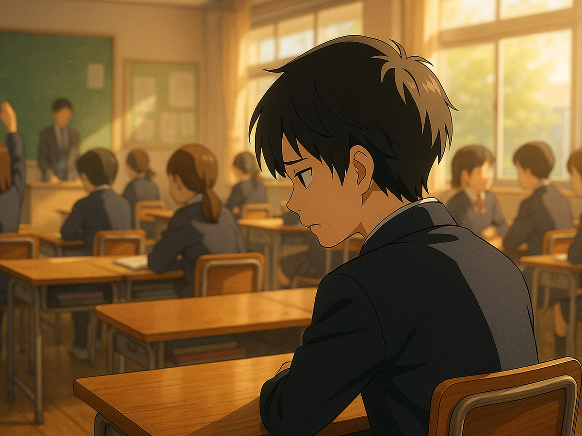 自閉症の生徒が感じる学校生活での人間関係と感覚の負担