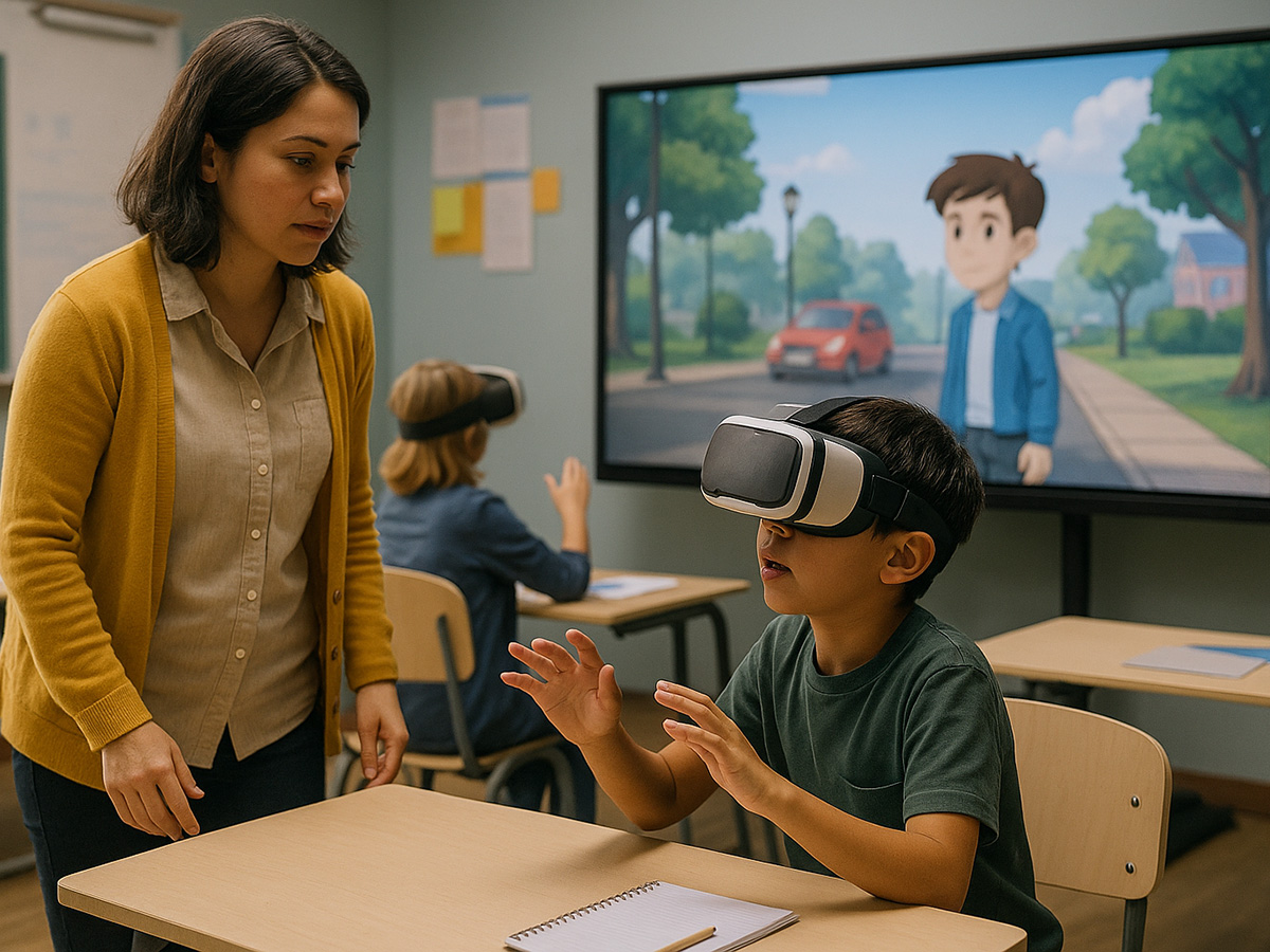 バーチャルと現実を結ぶXRが自閉症やADHDの子の成長を支援