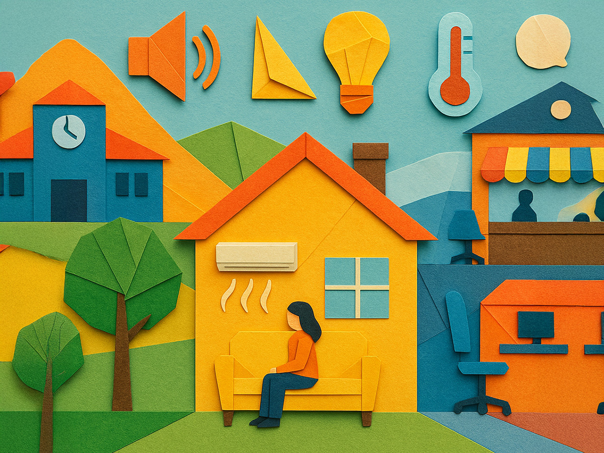 自閉症やADHDの人が安心できる空間を支える感覚と環境