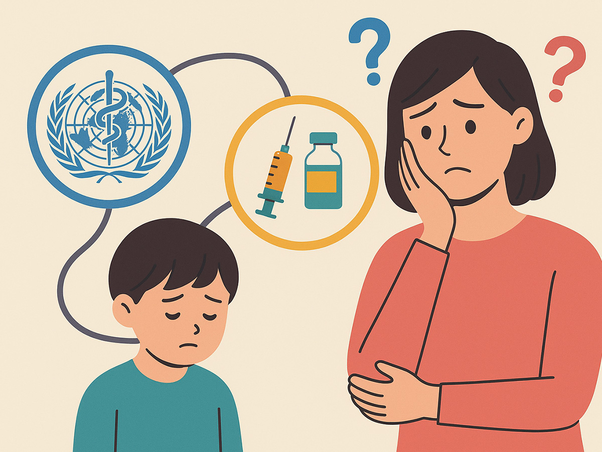 WHOが改めて確認。「ワクチンと自閉症に因果関係はない」