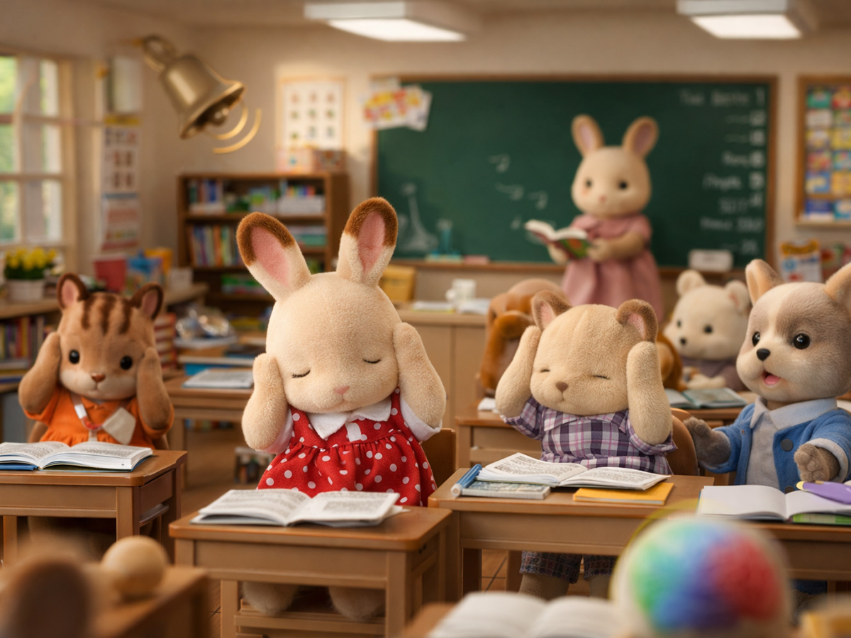 自閉症やADHDの子どもの学校の成績に関わる感覚の困難