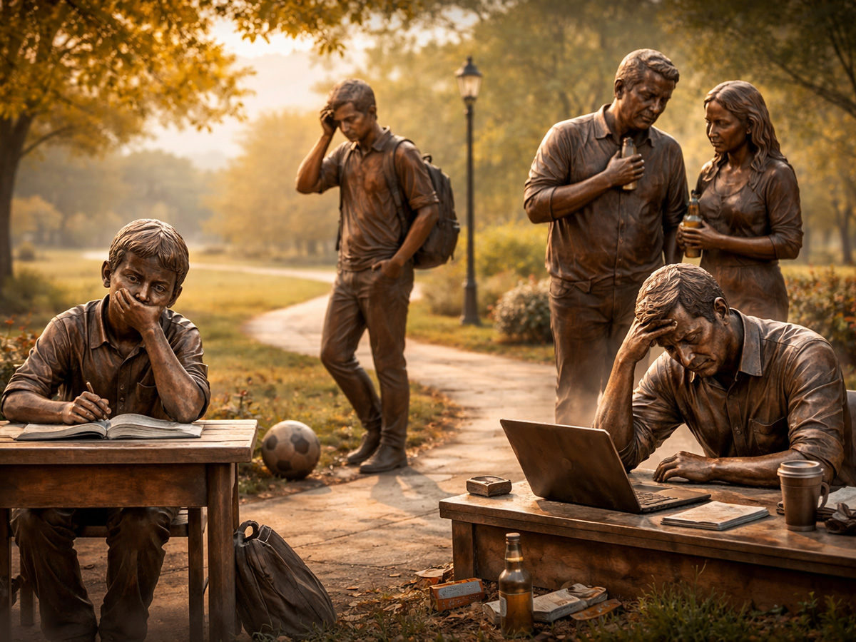 子どもの頃のADHDの特性が中年期の身体不調につながる可能性