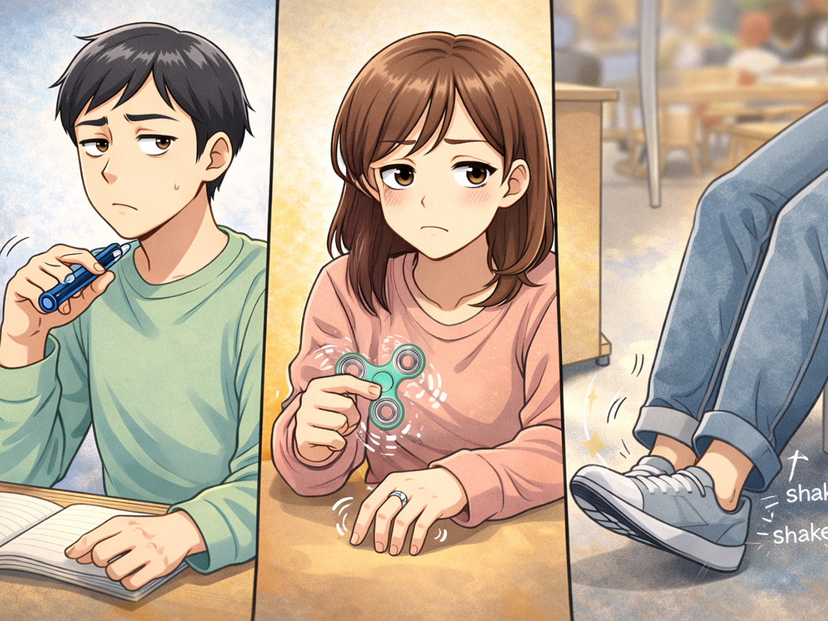 フィジェッティングは落ち着きのなさではなく集中のための調整