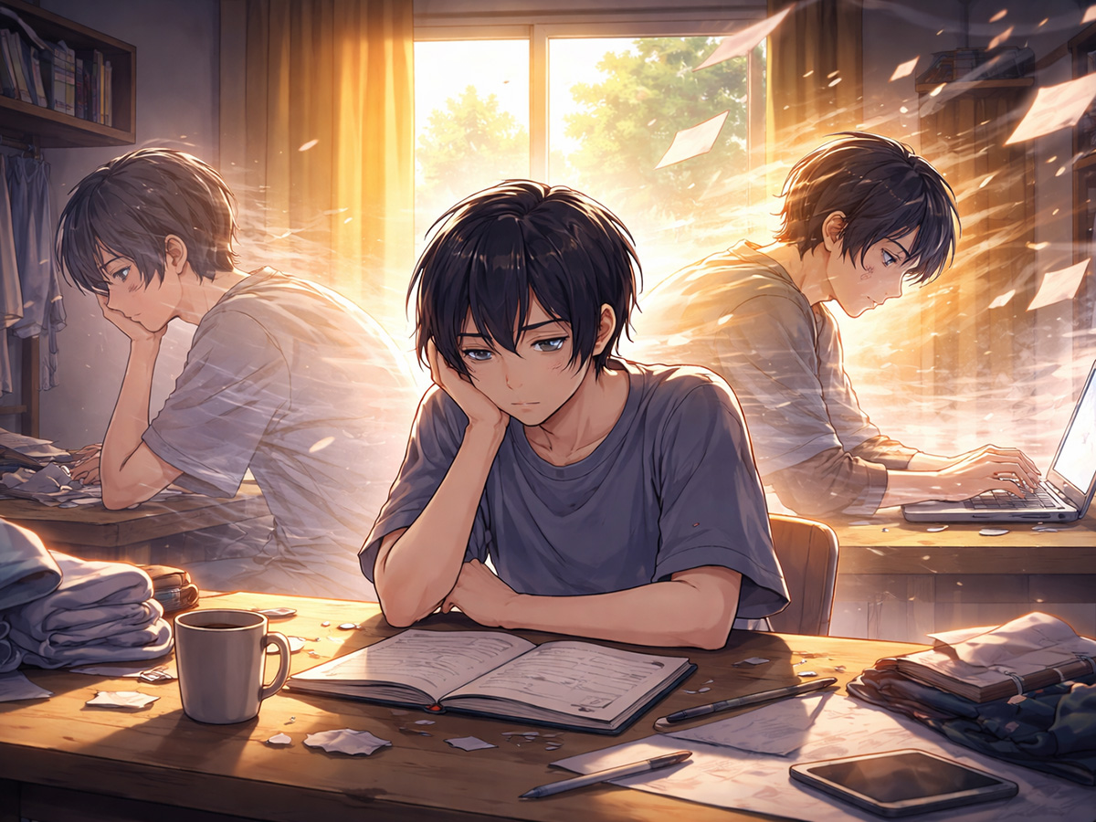 自閉症の人が語る「イナーシャ」とは何か。動けない・止まれない