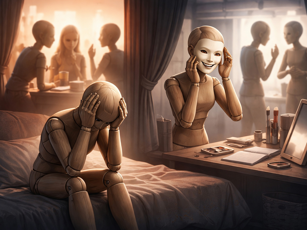 自閉症の女性がカモフラージュの裏で抱える不安と自殺念慮