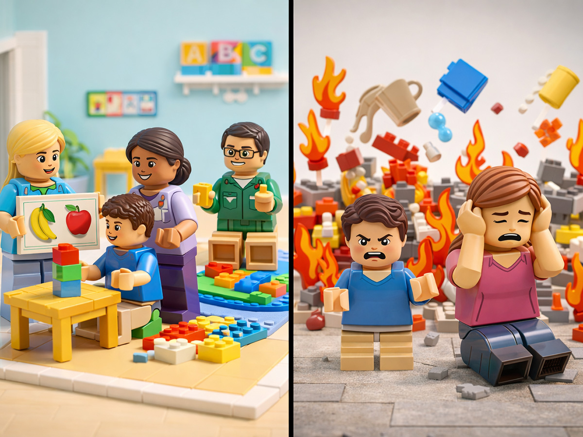 自閉症の療育と感情の困難さ、療育の数が多いほど何が起きるのか