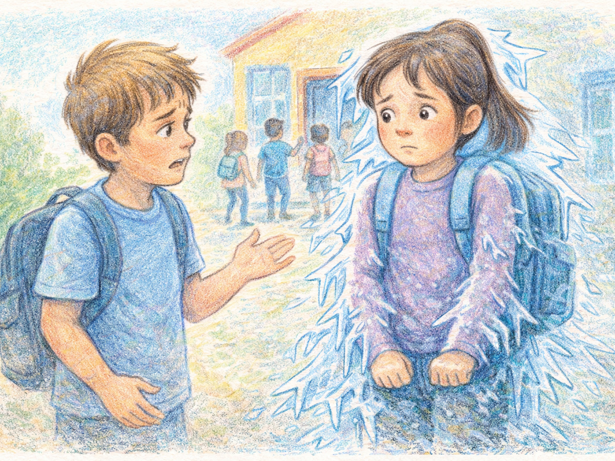 自閉症、緘黙の子たちは黙っているのではない。体が止まる