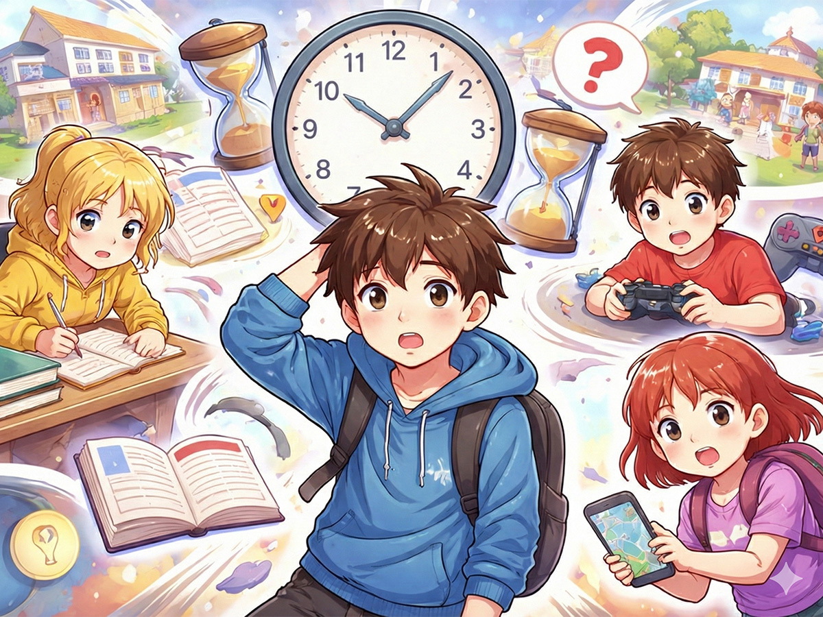 ADHDや算数障害の子に共通する「時間の感覚」の弱さとは