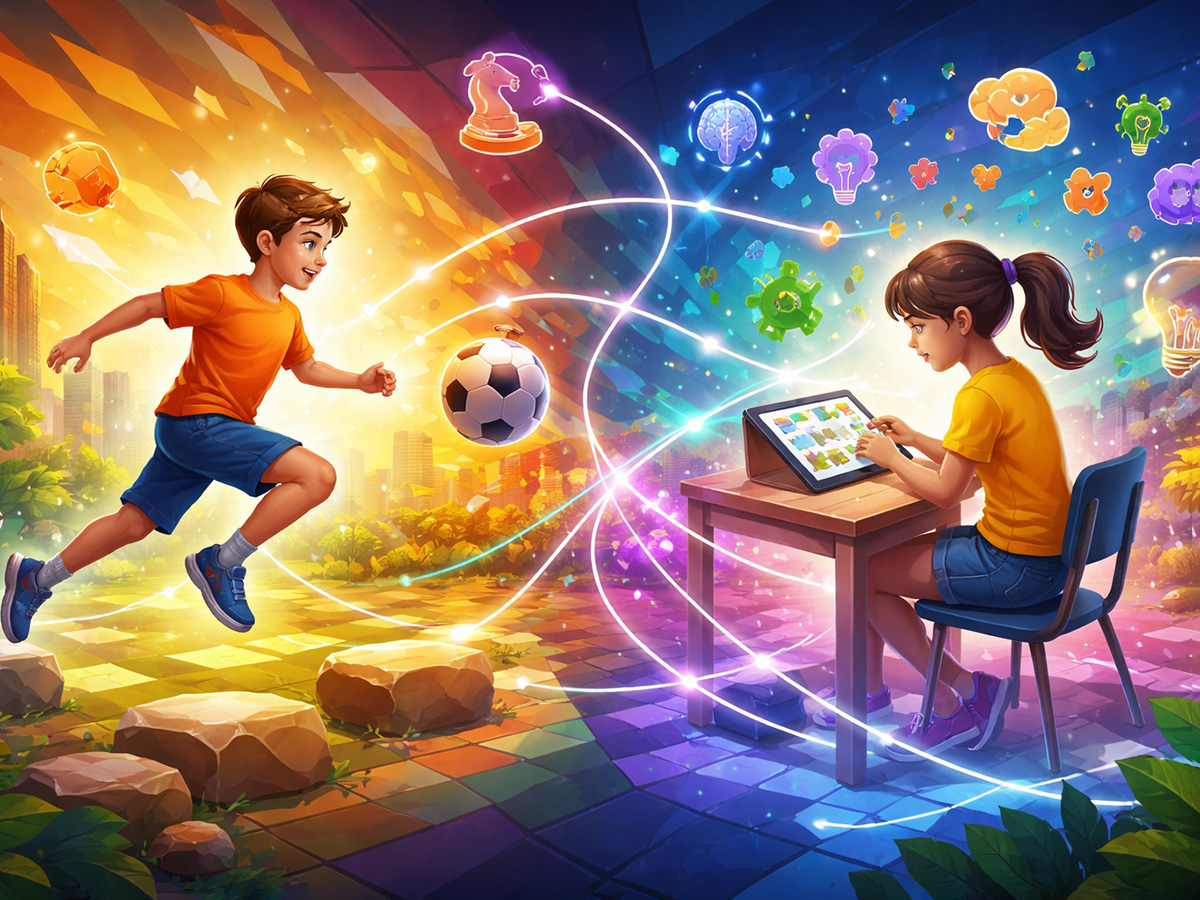 ゲームが発達障害の子の能力を引き出す。考える力と動きに変化