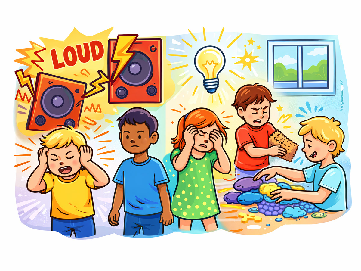 自閉症の特徴とされる感覚過敏。実は他の子どもにも多い可能性