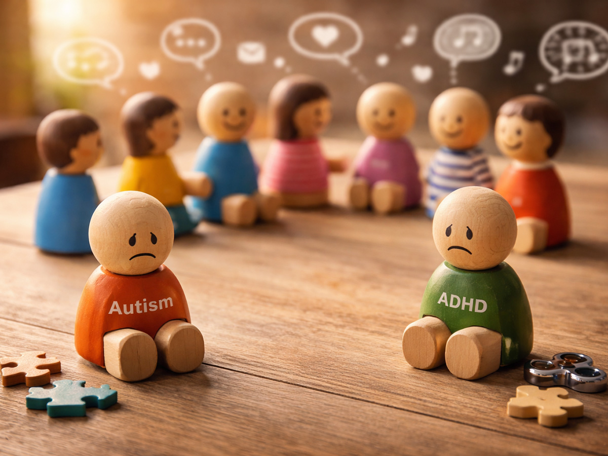 自閉症やADHDの男性が感じる孤独、社会的つながりの実態