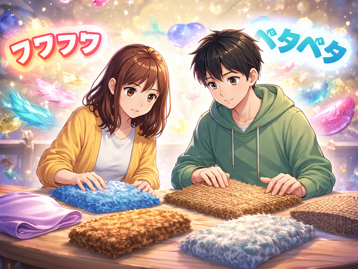 フワフワ、ザラザラ、自閉症の人の「オノマトペ」の特徴